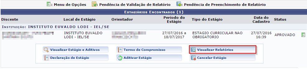 Você será direcionado(a) para a seguinte página: