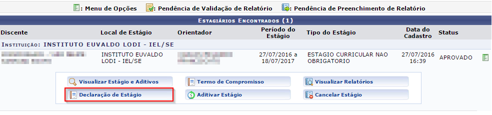 Você será direcionado(a) para a seguinte página: