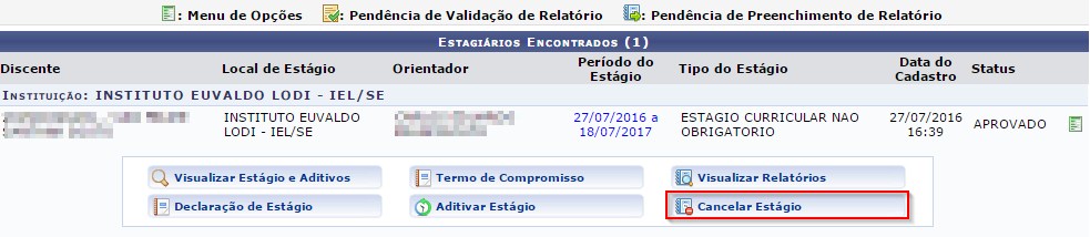Você será direcionado(a) para a seguinte página: